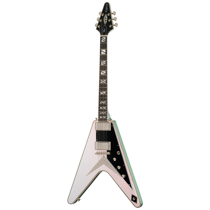 Epiphone Futura Flying V Custom Electric Guitar - Quicksilver Shift