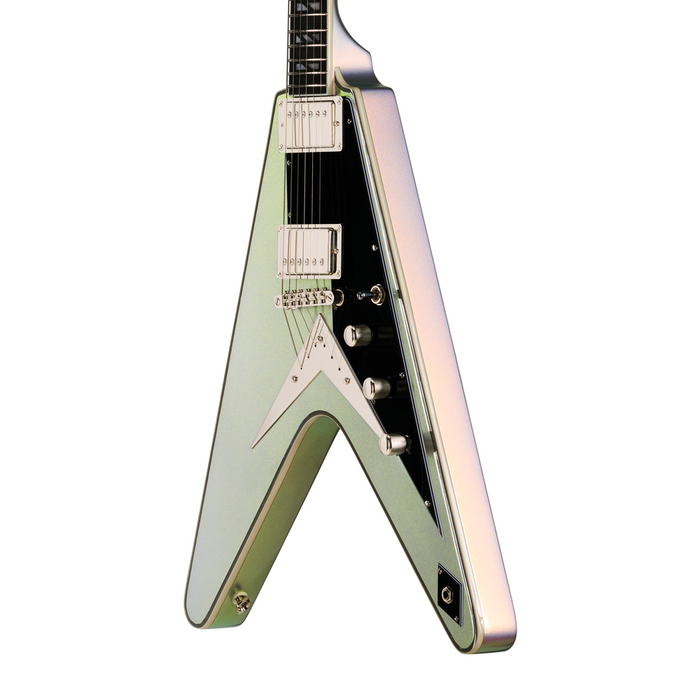 Epiphone Futura Flying V Custom Electric Guitar - Quicksilver Shift