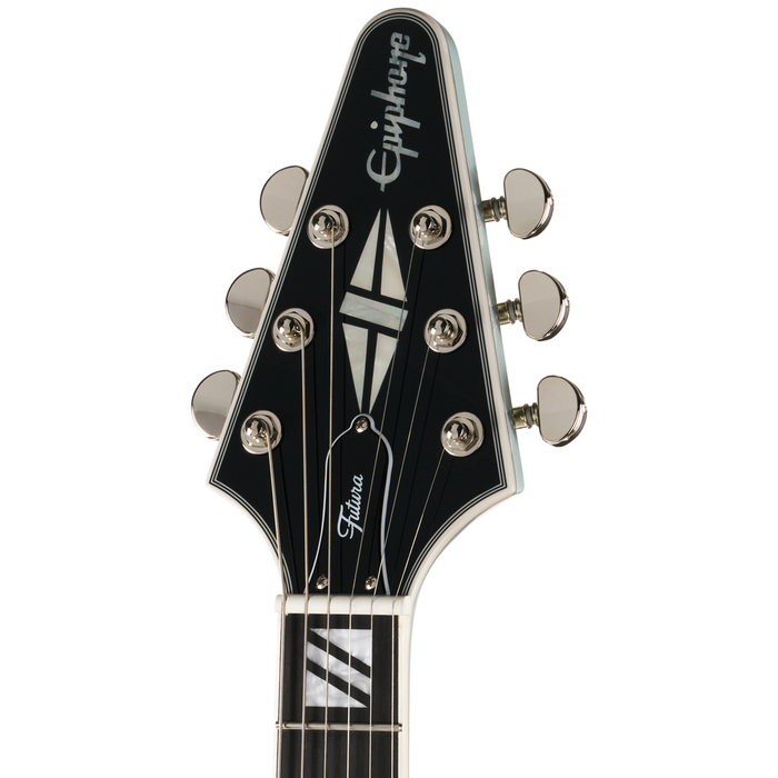 Epiphone Futura Flying V Custom Electric Guitar - Quicksilver Shift