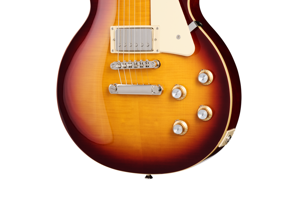 Epiphone Les Paul Standard 60s Figured Electric Guitar - Iced Tea Burst