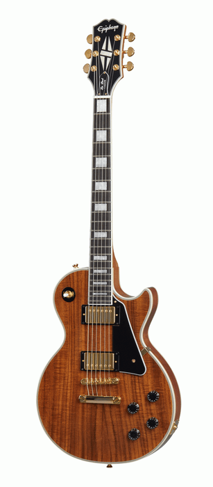Epiphone Les Paul Custom Electric Guitar - Koa Natural