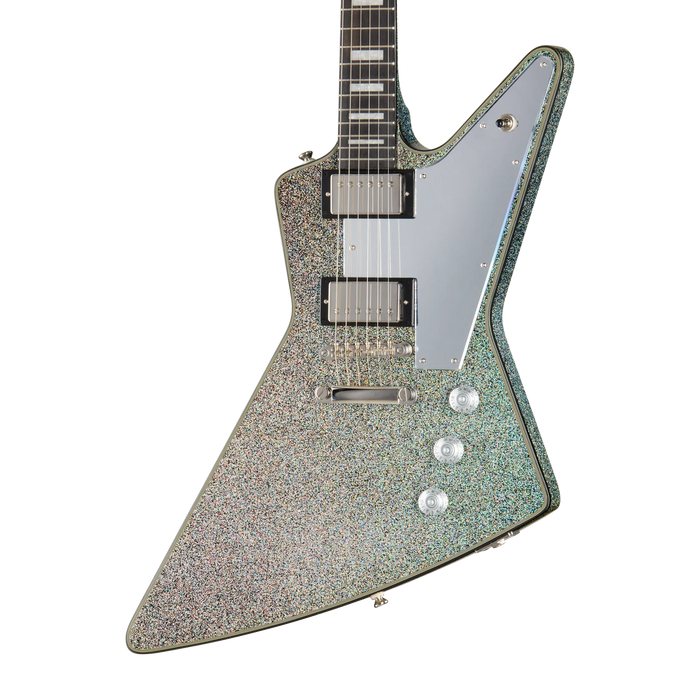 Epiphone Lzzy Hale Explorer Electric Guitar - Black Holograph Sparkle