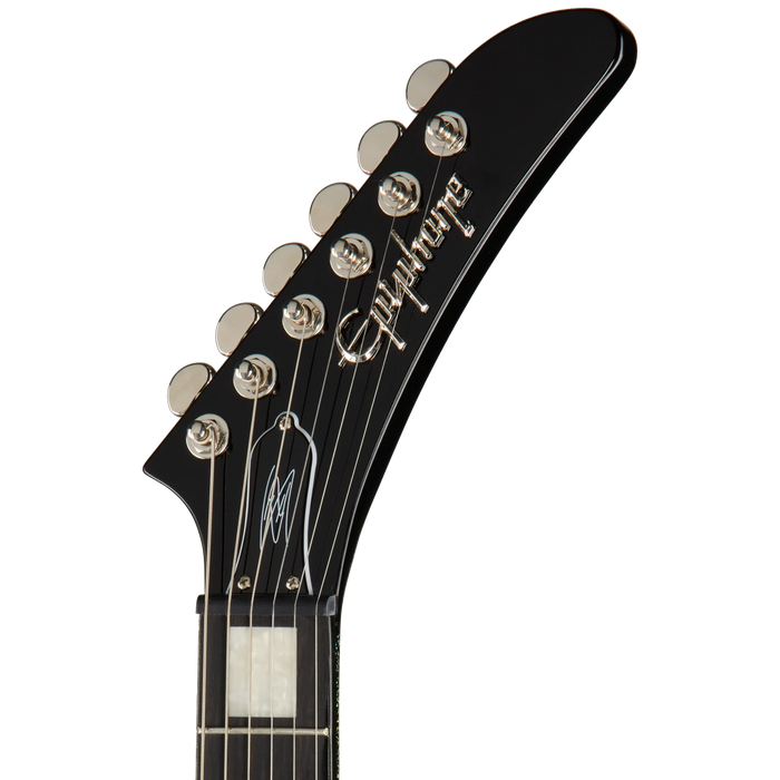 Epiphone Lzzy Hale Explorer Electric Guitar - Black Holograph Sparkle