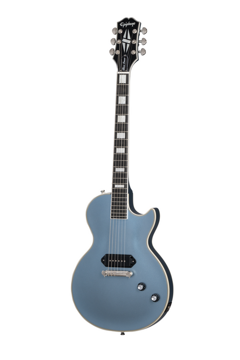 Epiphone Jared James Nichols Signature Blues Power Les Paul Custom Electric Guitar - Aged Pelham Blue