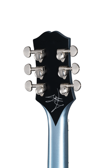 Epiphone Jared James Nichols Signature Blues Power Les Paul Custom Electric Guitar - Aged Pelham Blue