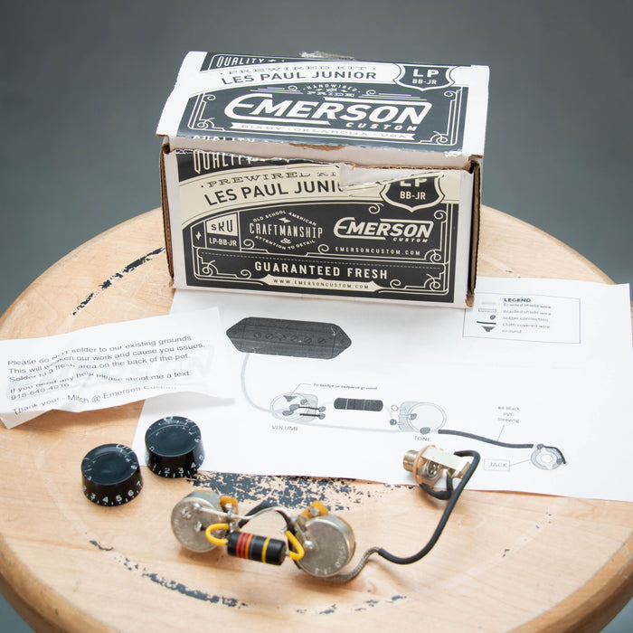 Emerson Les Paul Junior Prewired Kit /Box - Preowned