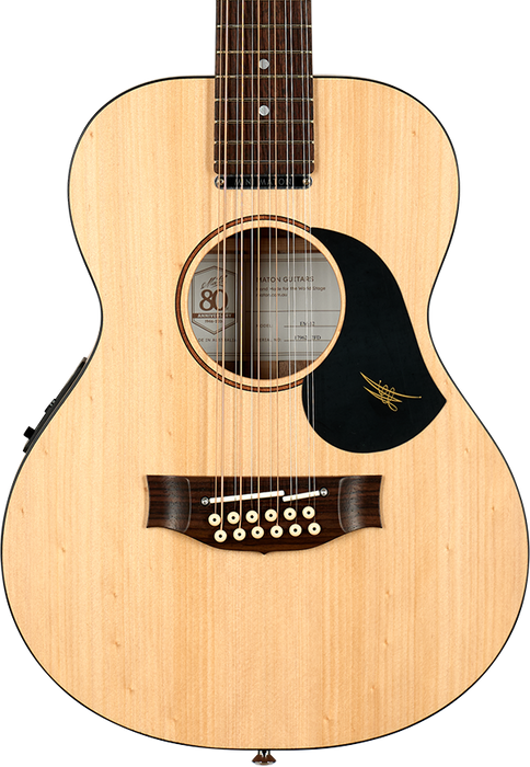 Maton EM-12 Mini 12 String Acoustic Electric Guitar w/Case