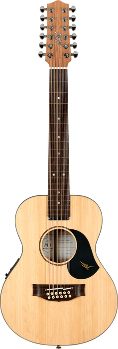 Maton EM-12 Mini 12 String Acoustic Electric Guitar w/Case