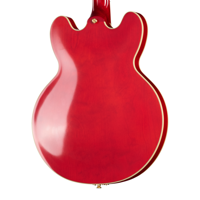 Epiphone Masterbuilt Gem Archer Sheraton Electric Guitar - Cherry Red