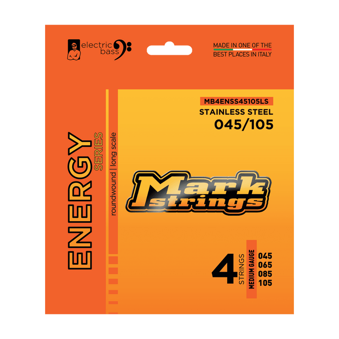 Markbass ENERGY Series 45-105 Stainless Steel Bass String Set