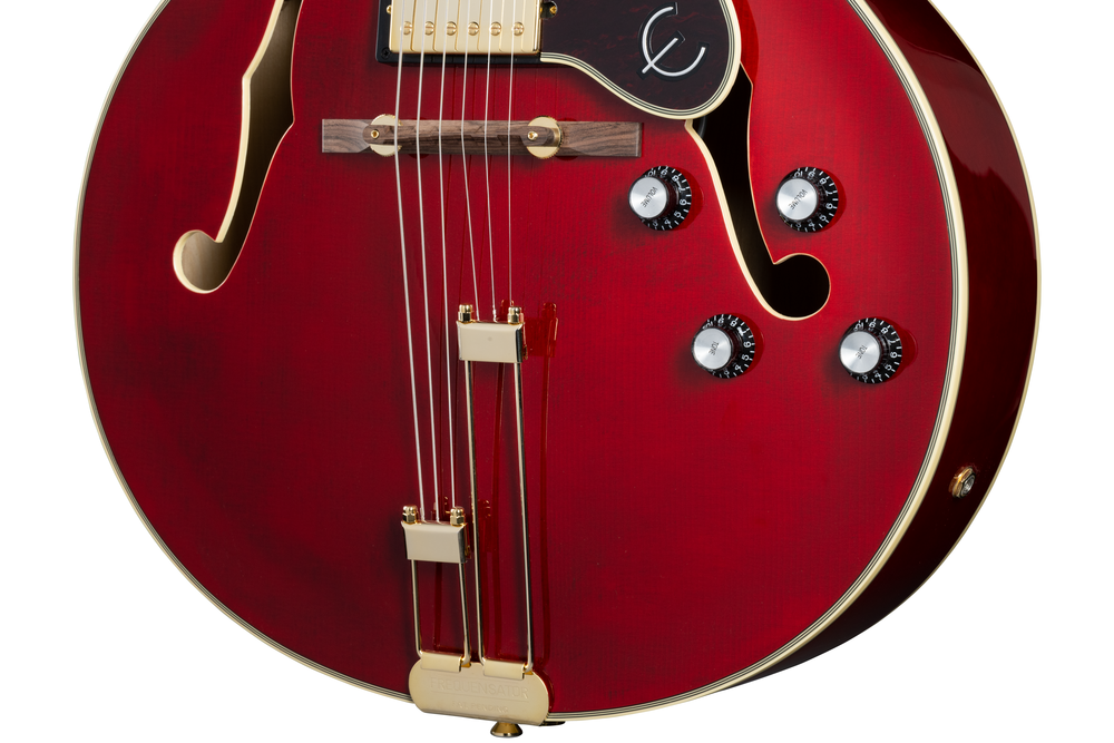 Epiphone Broadway Hollow Body Electric Guitar - Wine Red