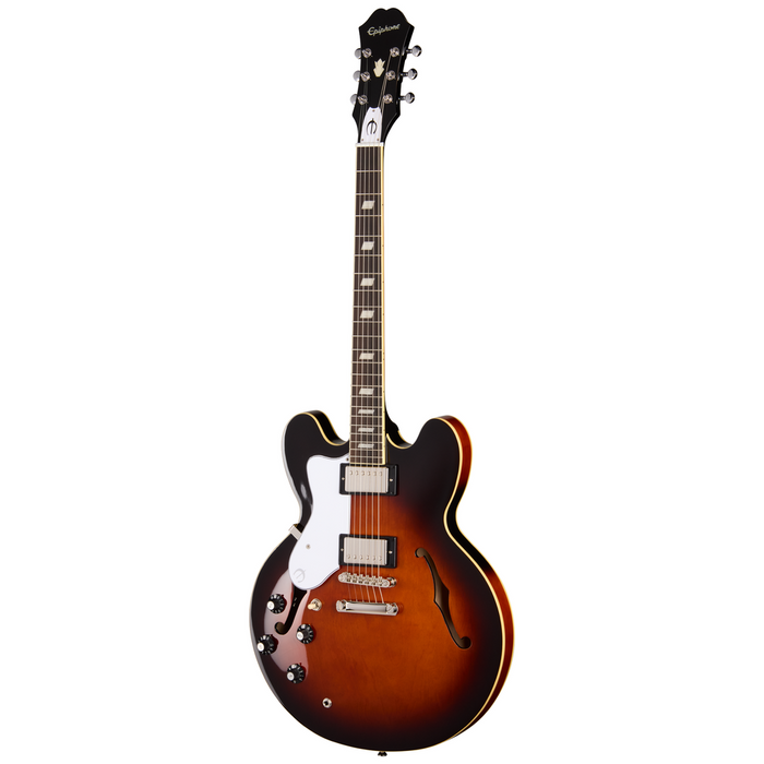 Epiphone Bonehead Riviera Left Handed Electric Guitar - Dark Tobacco Sunburst