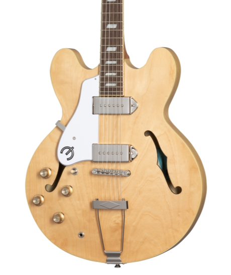 Epiphone Casino Hollow Body Left Handed Electric Guitar - Natural