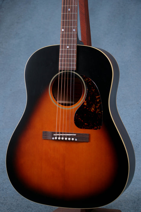 Epiphone 1942 Banner J-45 Acoustic Electric Guitar w/Case B-Stock - Vintage Sunburst - 23121500488B