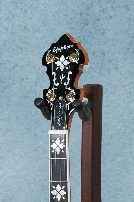 Epiphone Earl Scruggs Golden Deluxe Banjo w/Case - 24101302056