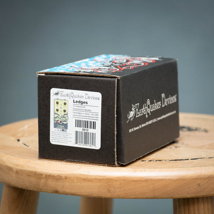 EarthQuaker Devices Ledges Tri-Dimensional Reverberation Machine Effects Pedal w/Box - Preowned