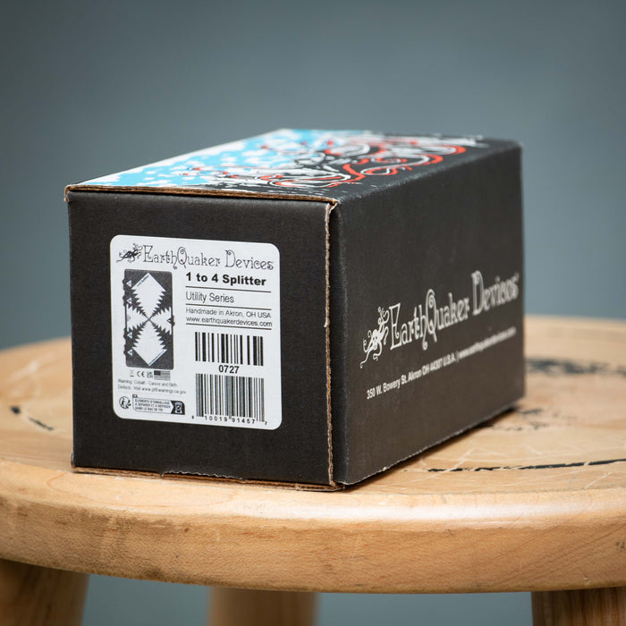Earthquaker Devices 1 to 4 Splitter w/Box - Preowned