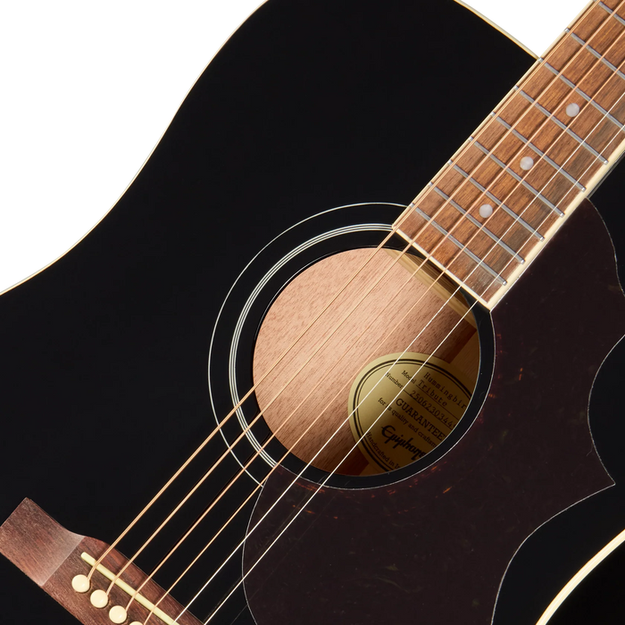 Epiphone Hummingbird Acoustic Guitar - Tribute Ebony