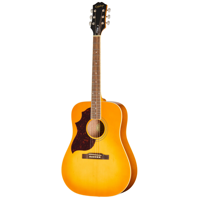 Epiphone Hummingbird Tribute Left Handed Acoustic Guitar - HTG Cherry Burst
