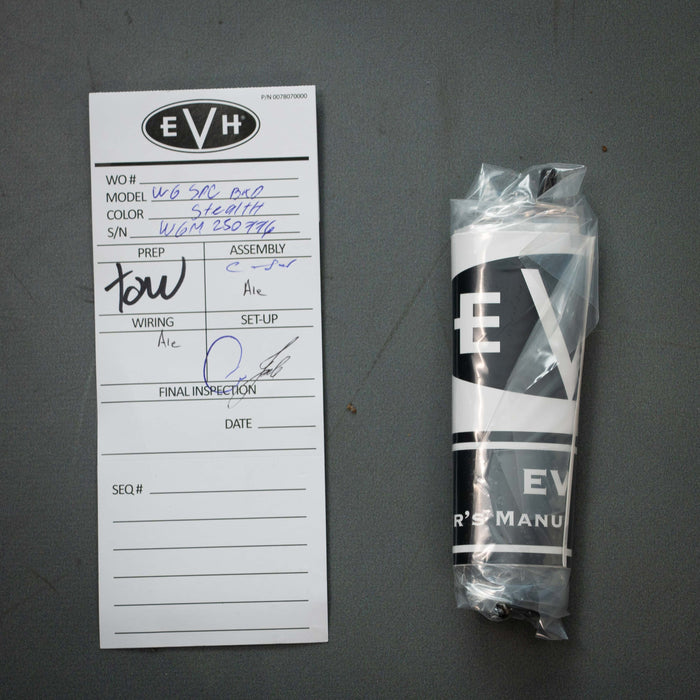 EVH Wolfgang Special - Stealth Black - B-Stock - WGM250776B