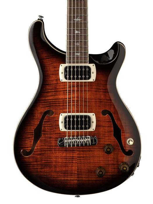 PRS SE Ed Sheeran HB1 Baritone Piezo - Orange Tiger Smokeburst