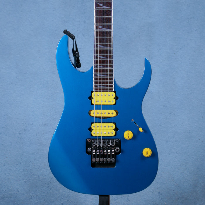 Ibanez Prestige RG3570Z Electric Guitar w/Case - Laser Blue - Preowned