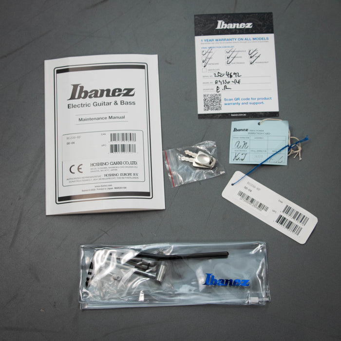 Ibanez RG550 RF Electric Guitar w/Case - Road Flare Red - Preowned