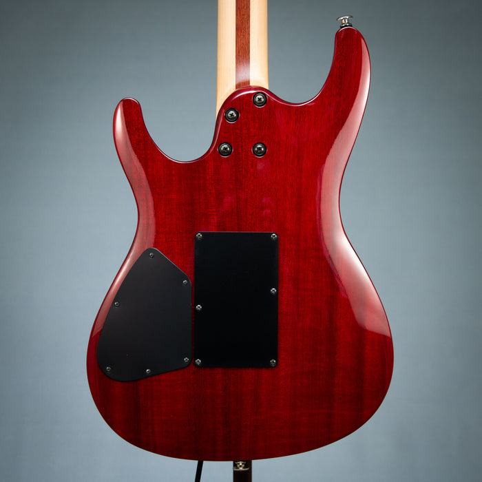 Ibanez 1998 S540QS Made In Japan w/Bag - Transparent Red - Preowned