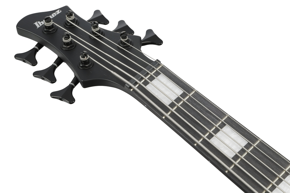 Ibanez FAB1 WK Felipe Andreoli Signature 6-String Bass Guitar - Weathered Black