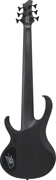 Ibanez FAB1 WK Felipe Andreoli Signature 6-String Bass Guitar - Weathered Black