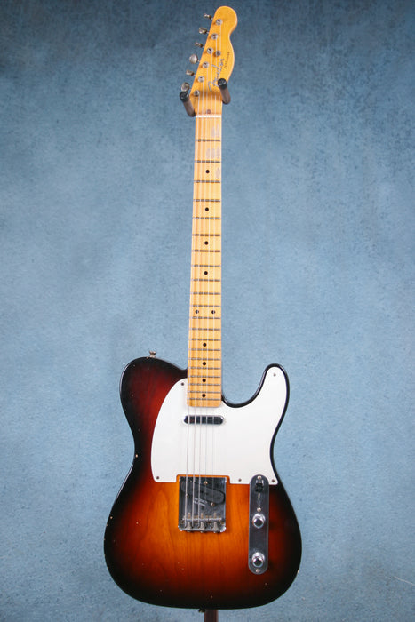 Fender Custom Shop 1956 Telecaster Journeyman Relic - Wide Fade 2-Colour Sunburst - CZ543657