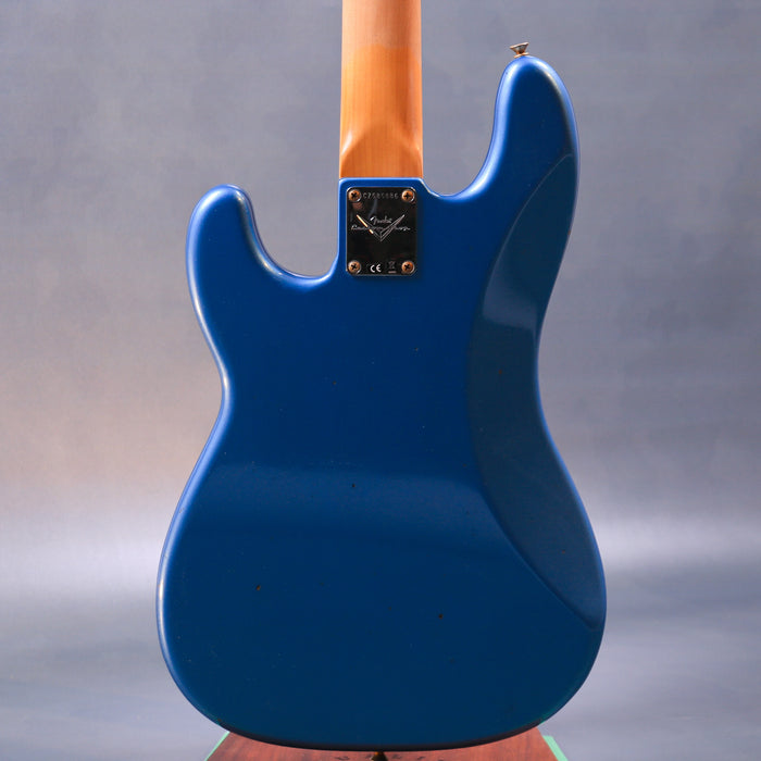 Fender Custom Shop 1962 Precision Bass Journeyman Relic - Aged Lake Placid Blue - CZ585086