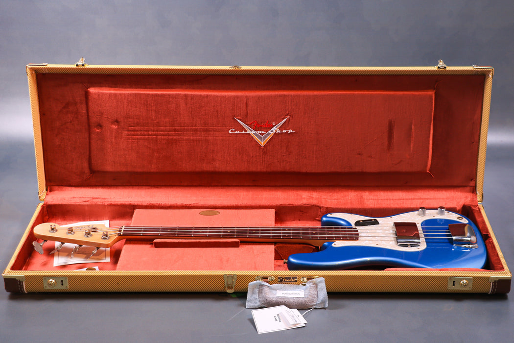 Fender Custom Shop 1962 Precision Bass Journeyman Relic - Aged Lake Placid Blue - CZ585086