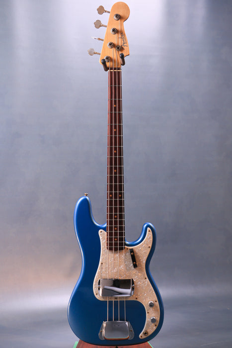 Fender Custom Shop 1962 Precision Bass Journeyman Relic - Aged Lake Placid Blue - CZ585086