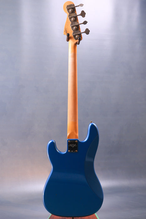 Fender Custom Shop 1962 Precision Bass Journeyman Relic - Aged Lake Placid Blue - CZ585086