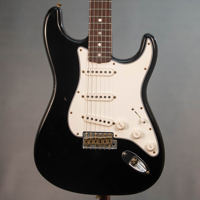 Fender Custom Shop 1969 Stratocaster Journeyman Relic - Aged Black - CZ587432