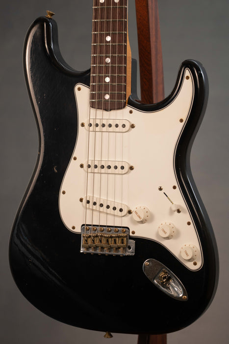 Fender Custom Shop 1969 Stratocaster Journeyman Relic - Aged Black - CZ587432