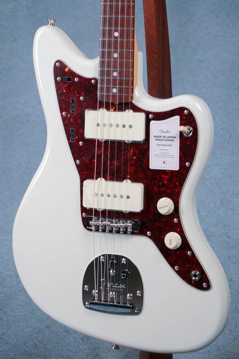Fender Made in Japan Traditional 60s Jazzmaster Rosewood Fingerboard B-Stock - Olympic White - JD23028313B
