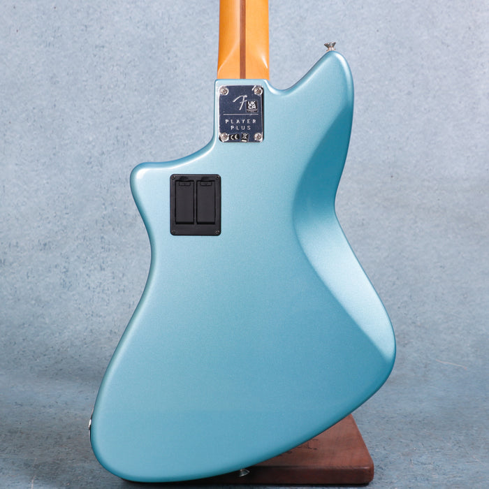 Fender Player Plus Active Meteora Bass Pao Ferro Fingerboard - Opal Spark Blue - B-Stock - MX22217040 - Clearance