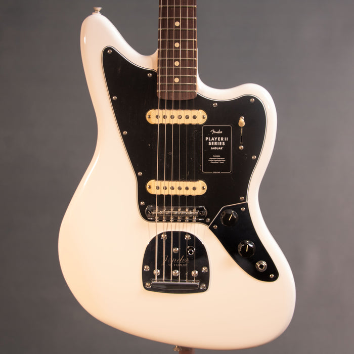 Fender Player II Jaguar Rosewood Fingerboard - Polar White - B-Stock - MX24059439B