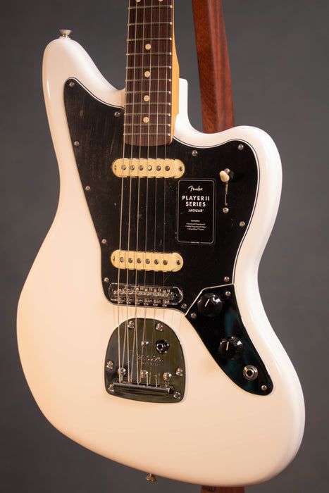 Fender Player II Jaguar Rosewood Fingerboard - Polar White - B-Stock - MX24059439B