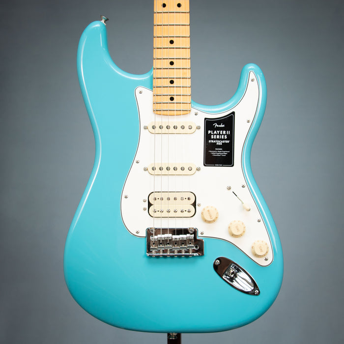 Fender Player II Stratocaster HSS Maple Fingerboard - Aquatone Blue - B-Stock - MX25154138B
