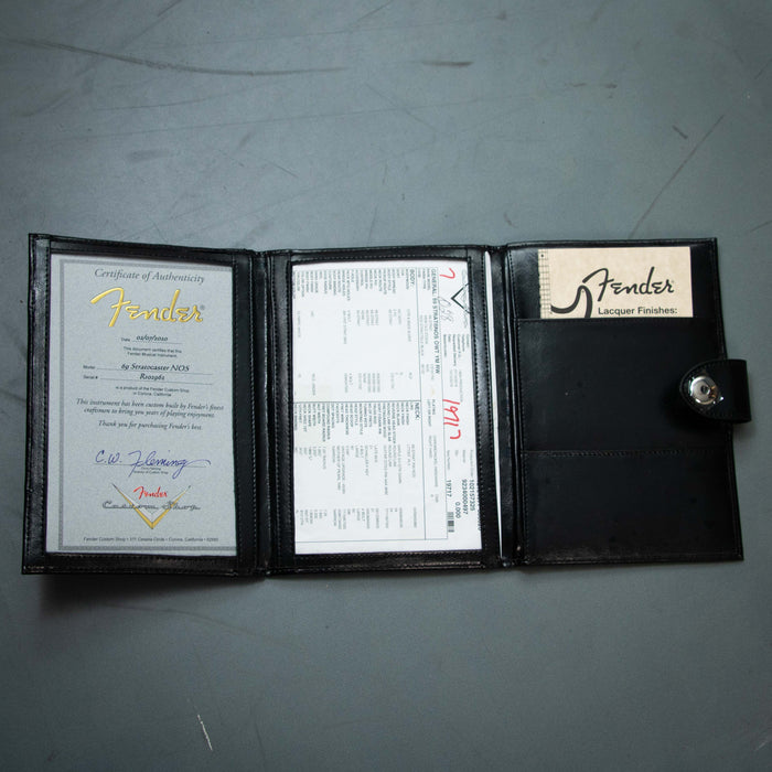 Fender Custom Shop 1969 Stratocaster NOS w/Case - Olympic White - Preowned