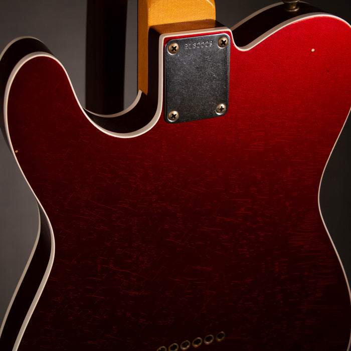Fender Custom Shop Masterbuilt Greg Fessler 1963 Telecaster Custom Journeyman Relic - Candy Apple Red - R132229