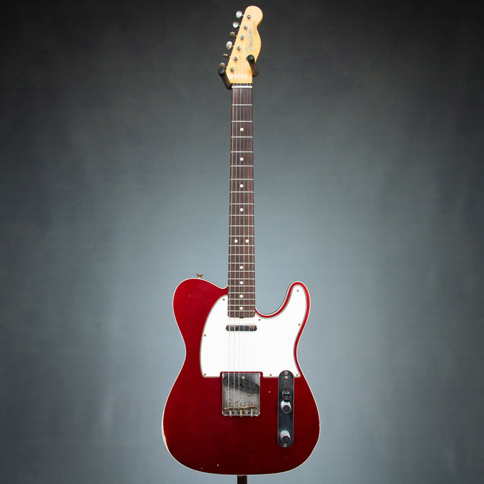 Fender Custom Shop Masterbuilt Greg Fessler 1963 Telecaster Custom Journeyman Relic - Candy Apple Red - R132229