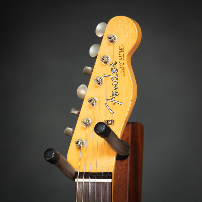 Fender Custom Shop Masterbuilt Greg Fessler 1963 Telecaster Custom Journeyman Relic - Candy Apple Red - R132229