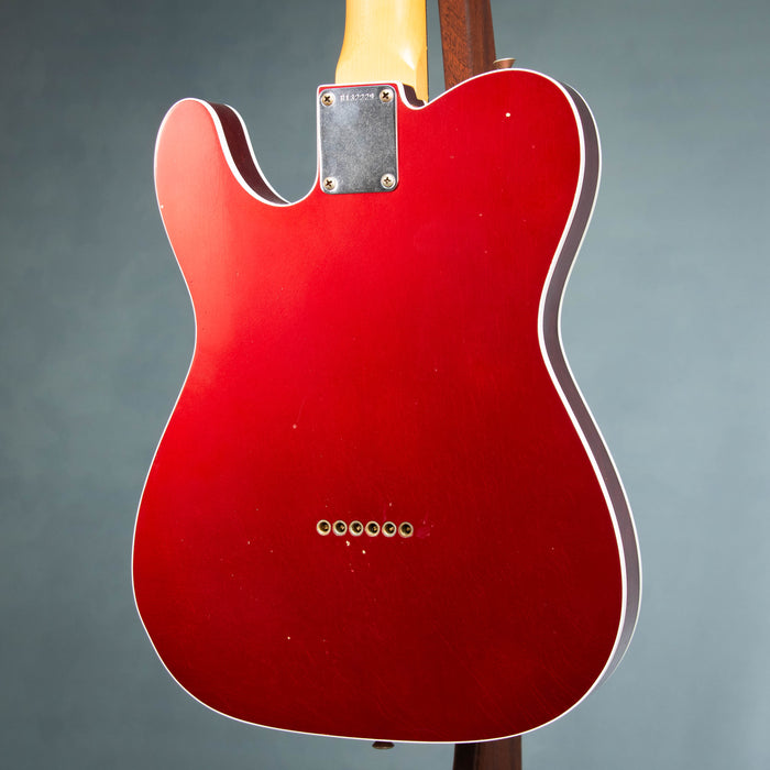 Fender Custom Shop Masterbuilt Greg Fessler 1963 Telecaster Custom Journeyman Relic - Candy Apple Red - R132229