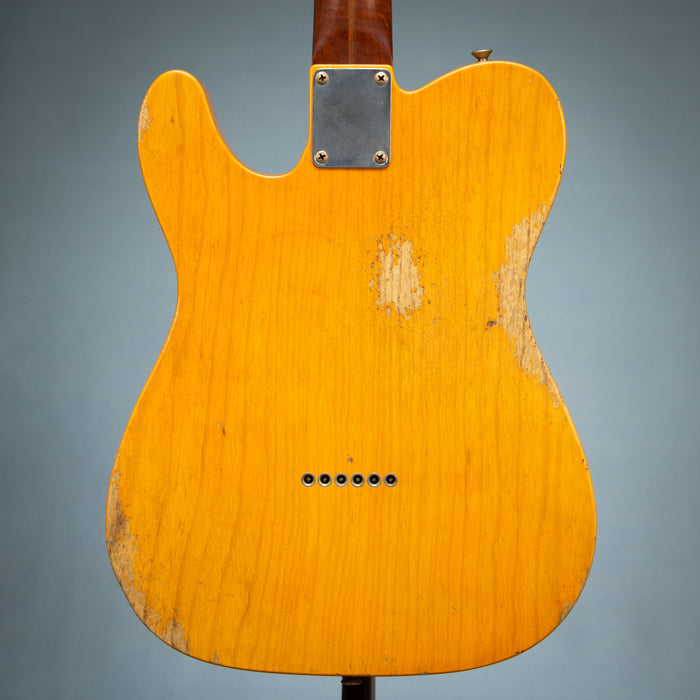 Fender Custom Shop Masterbuilt Levi Perry 1952 Telecaster Heavy Relic - Smoked Aged Butterscotch Blonde - R136736