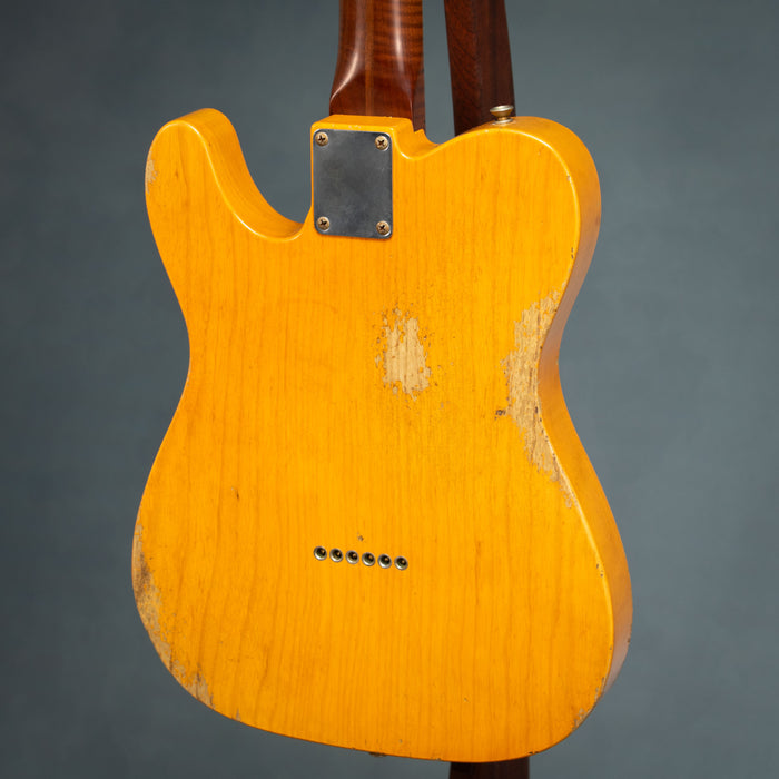 Fender Custom Shop Masterbuilt Levi Perry 1952 Telecaster Heavy Relic - Smoked Aged Butterscotch Blonde - R136736