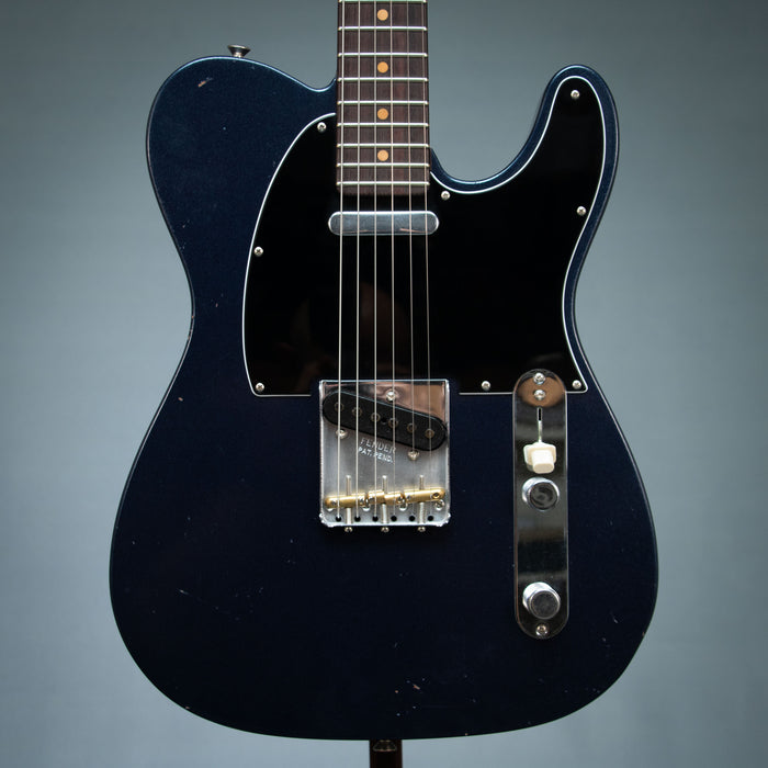Fender Custom Shop Masterbuilt Dennis Galuszka 60's Telecaster Journeyman Relic - Midnight Blue - R137965